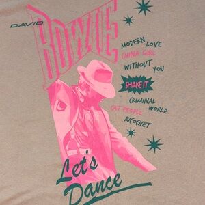 David Bowie Graphic Tee ⚡️